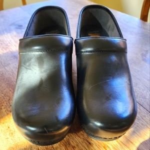 Dansko Professional Black Clogs